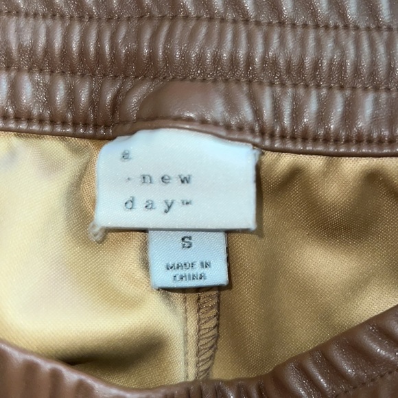 Leather Look Joggers - Picture 6 of 7